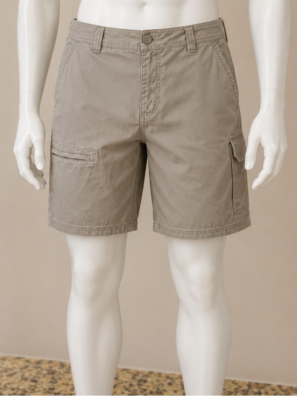 RedHead Men’s Khaki Cargo Shorts Relaxed Fit Outdoor Utility Size 40